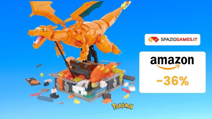 Charizard MEGA a 105€ con movimenti realistici!