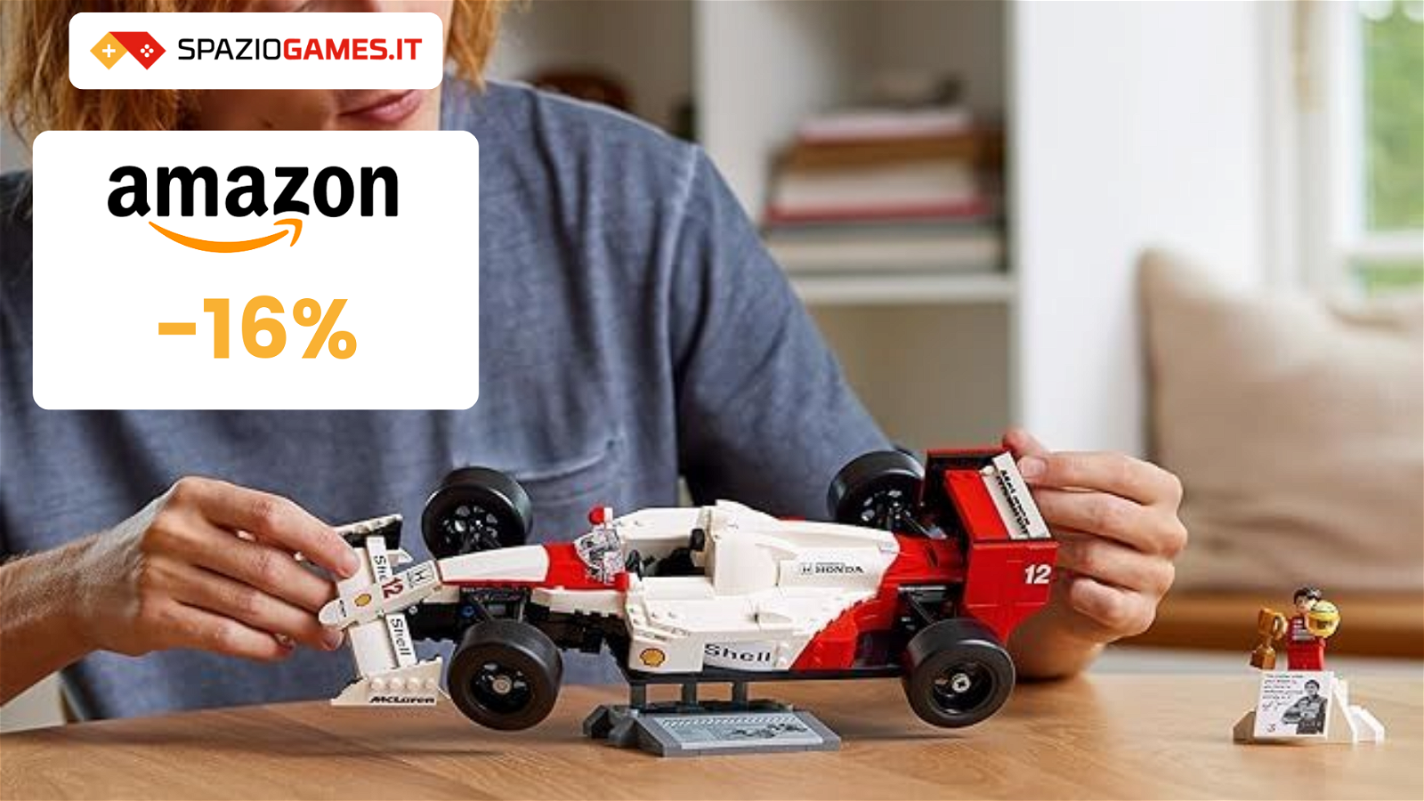 McLaren MP4/4 e Ayrton Senna LEGO a soli 67€: DUE LEGGENDE!