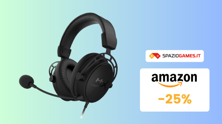 Le ottime cuffie gaming HyperX Cloud Alpha S oggi COSTANO POCHISSIMO! (-25%)