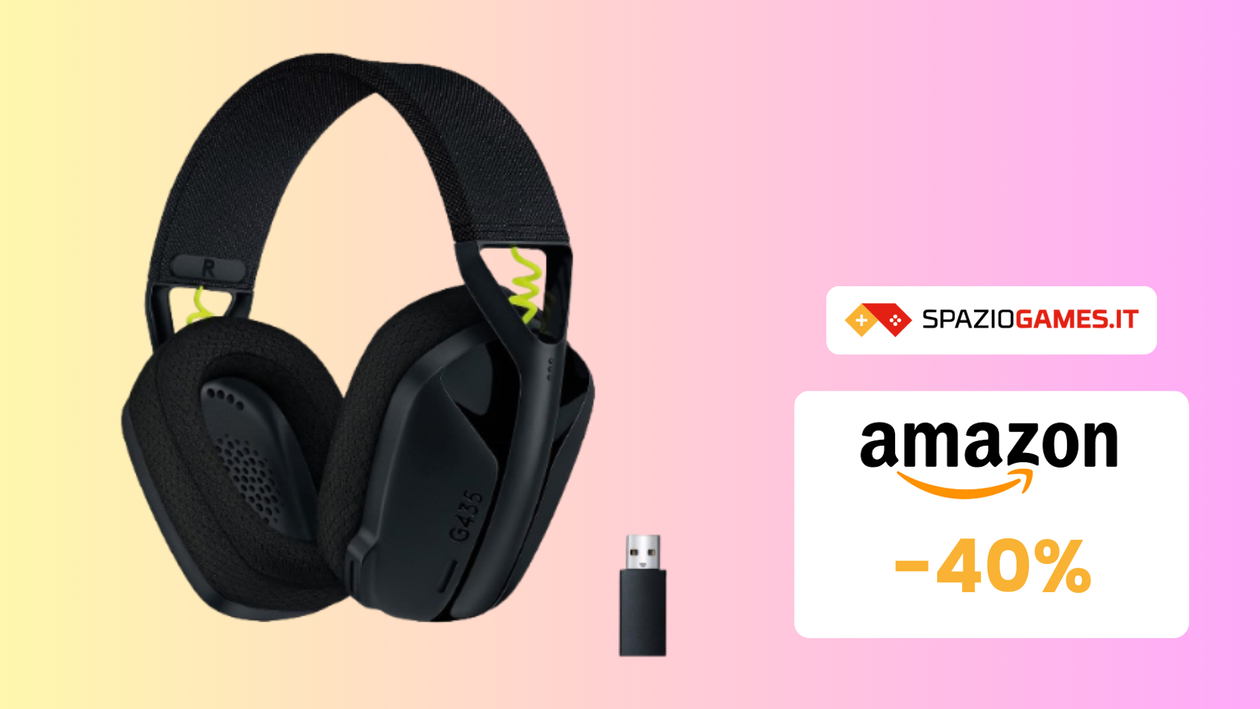 Immagine di Queste cuffie da gaming Logitech G oggi COSTANO SOLO 53,00€!