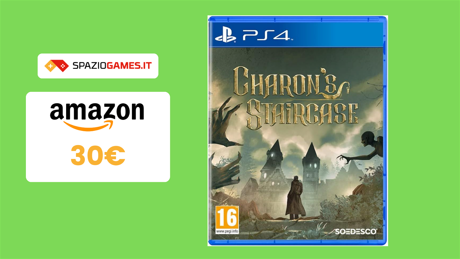Charon's Staircase per PS4 a 30€ tra enigmi e misteri!