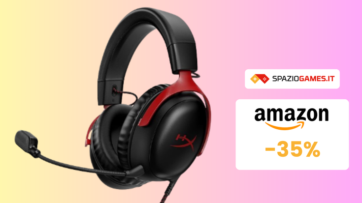 Cuffie HyperX Cloud III a 78€: il TOP per gli amanti del gaming!