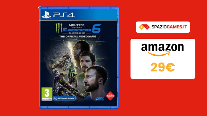 Immagine di Monster Energy Supercross 6 per PS4 a soli 29€: CHE ADRENALINA!