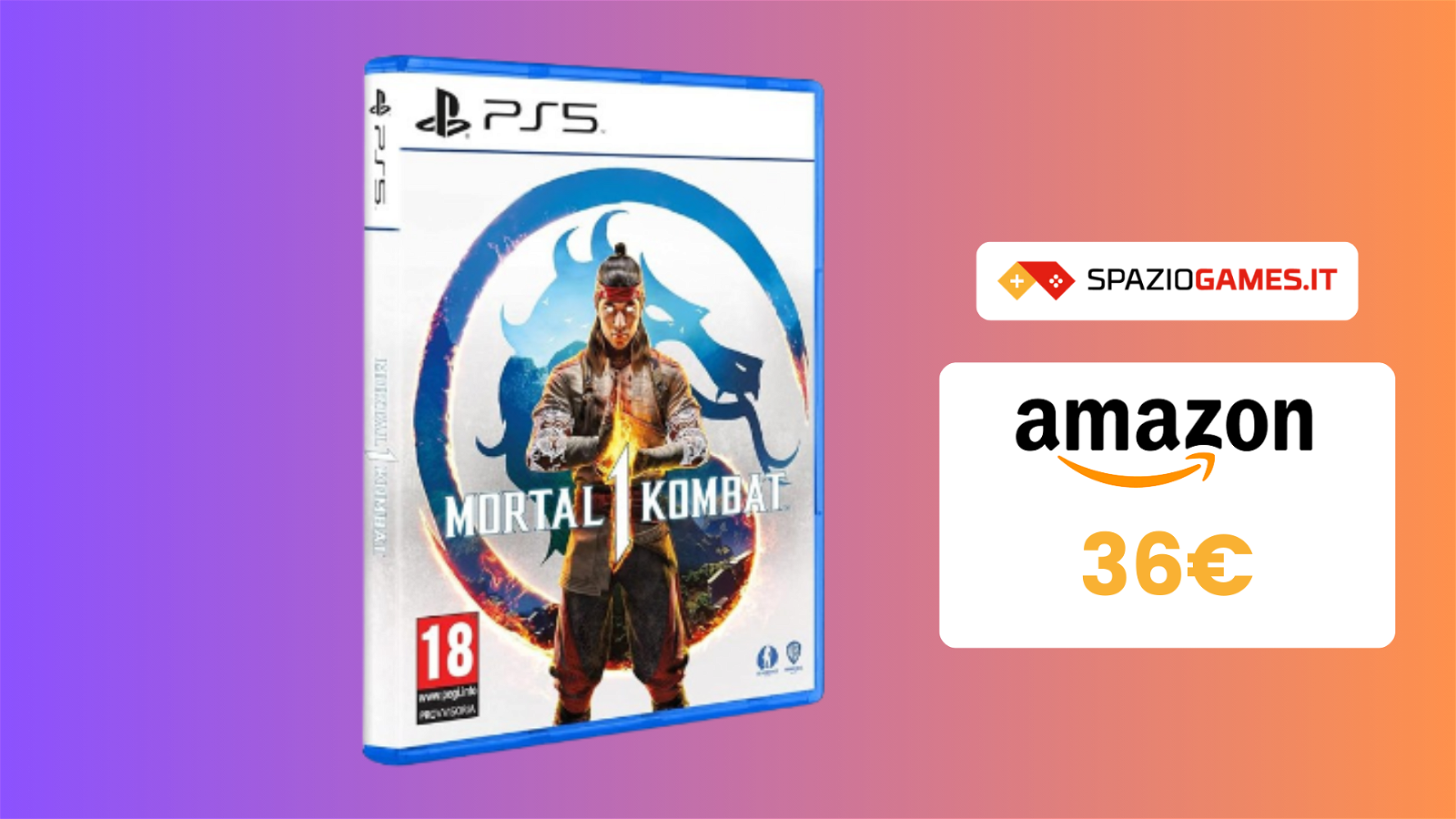 Mortal Kombat 1 per PS5 a solo 36€ per combattimenti mozzafiato!