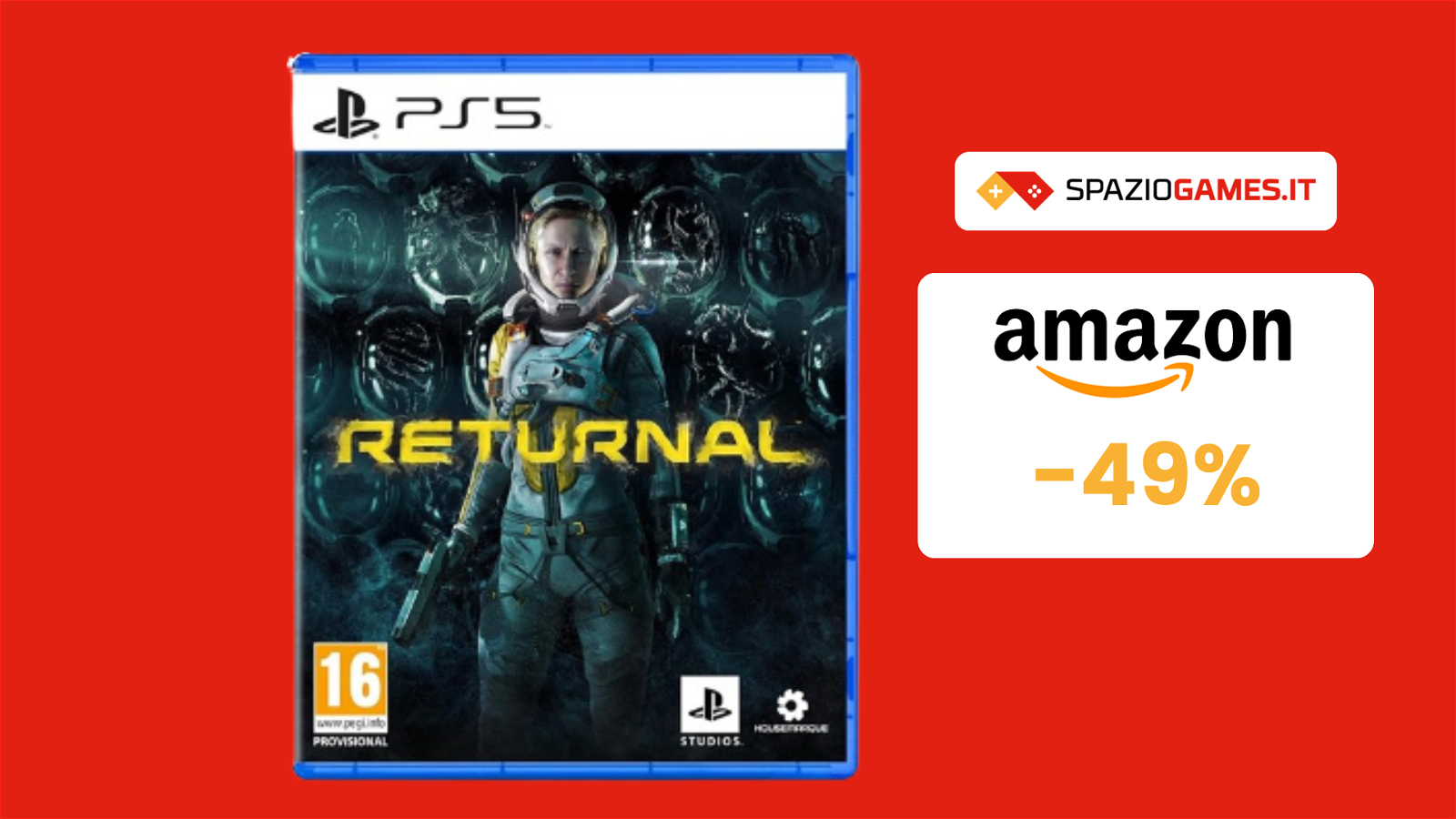 Returnal per PS5 a soli 41€ tra thriller, azione e mistero!
