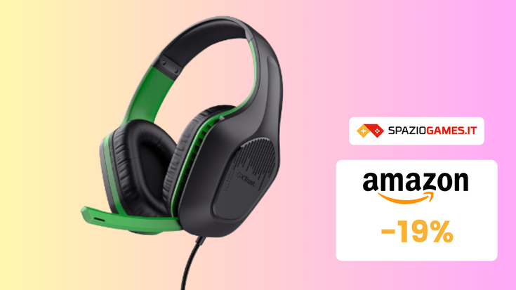 Cuffie Trust Gaming per Xbox a SOLI 17€: comfort e audio al top!