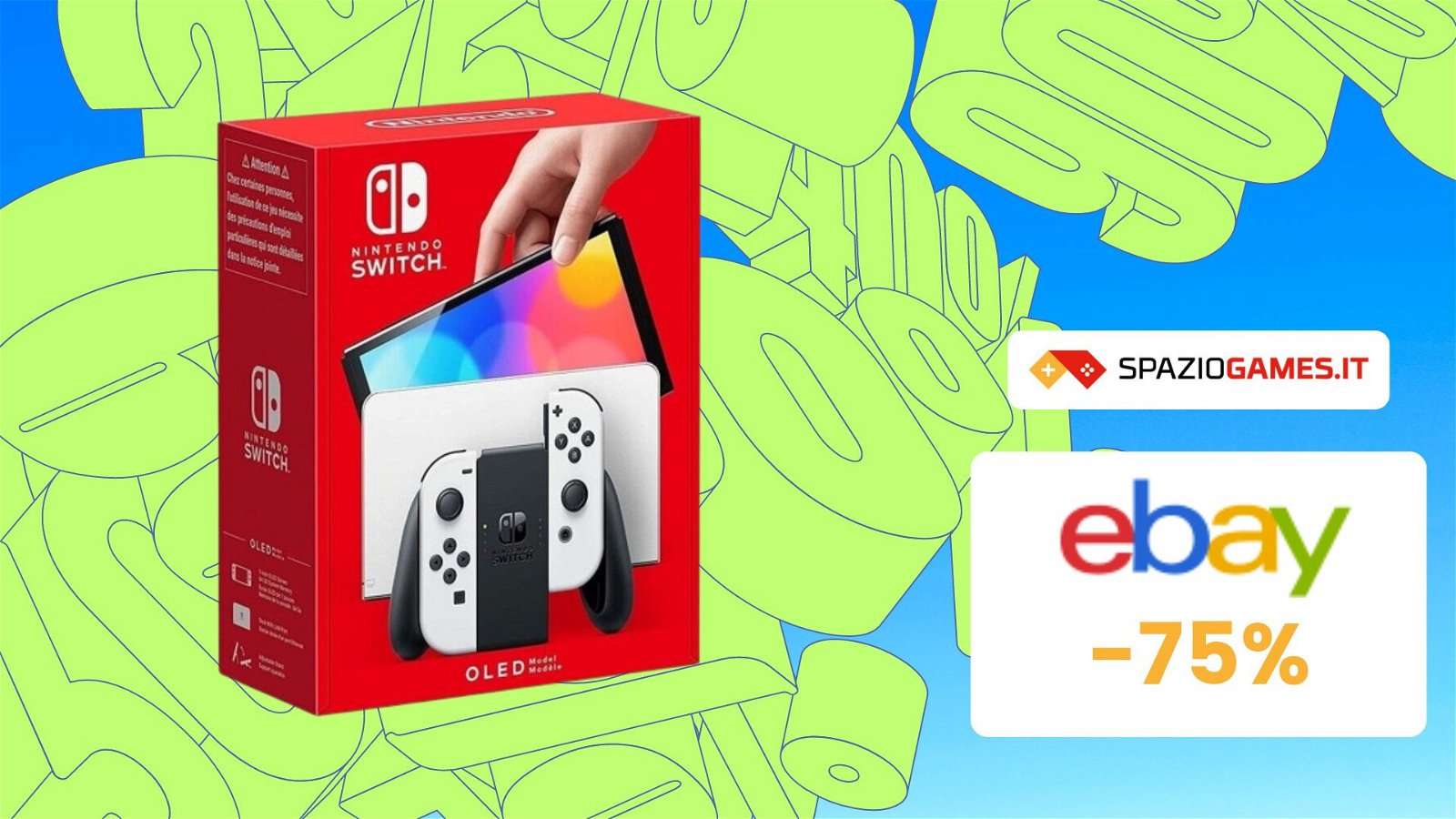 Nintendo Switch OLED in OFFERTA: acquistala ora a SOLI 275€ con questo COUPON