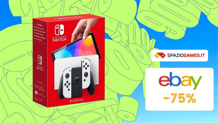 Immagine di Nintendo Switch OLED in OFFERTA: acquistala ora a SOLI 275€ con questo COUPON