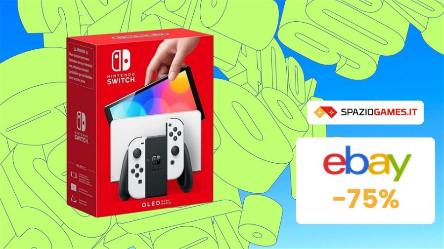 Immagine di Nintendo Switch OLED in OFFERTA: acquistala ora a SOLI 275€ con questo COUPON