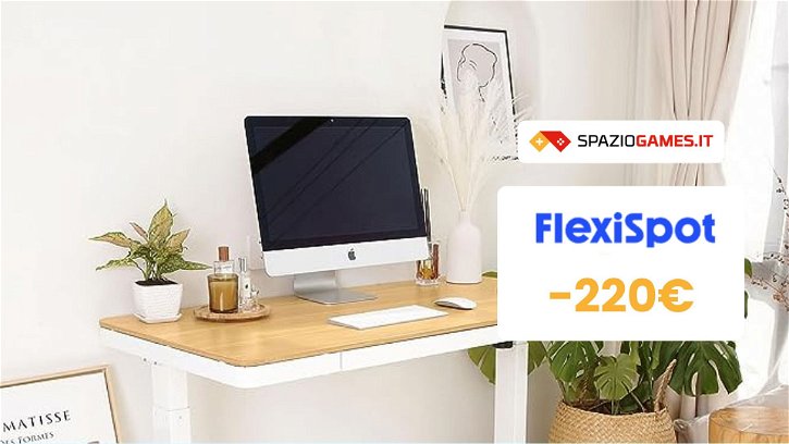 Immagine di Comhar EW8: la scrivania regolabile che unisce stile e comfort a SOLI 340€! -220€!