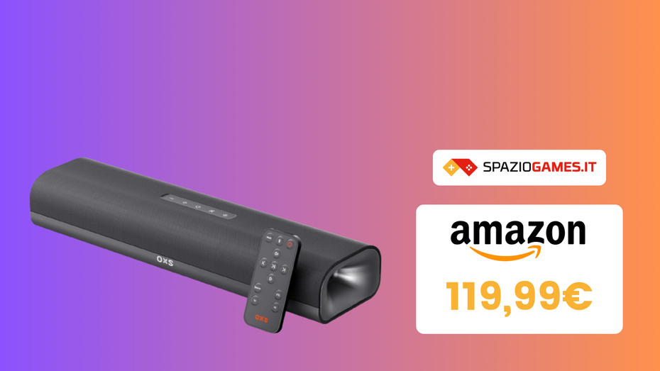 Immagine di Soundbar OXS Thunder Lite Gaming a un PREZZO SHOCK! (-30€)