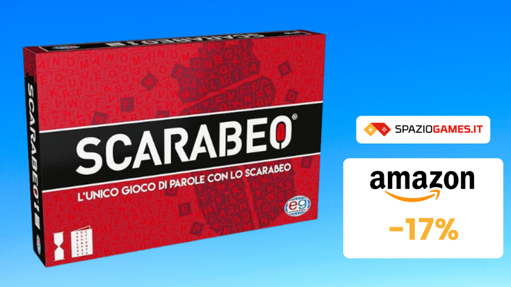 Scarabeo a 25€: il classico gioco di parole è in sconto!