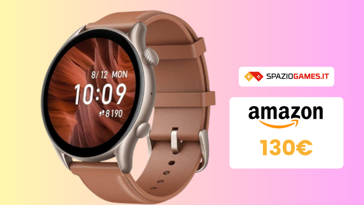 Amazfit GTR 3 Pro a soli 130€: un allenatore personale!