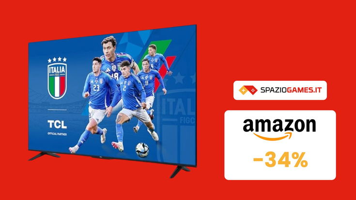 SCONTO del 34% sulla TCL 55V6B: porta a casa una smart TV di qualità a SOLI 329€!