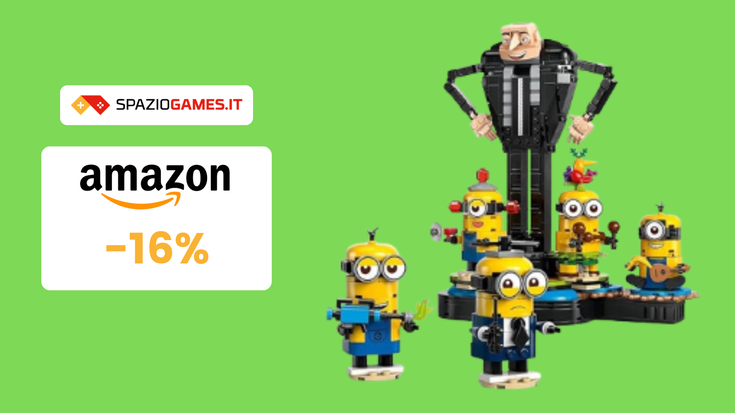 Set LEGO Gru e Minions a soli 46€: divertimento da CATTIVISSIMI!