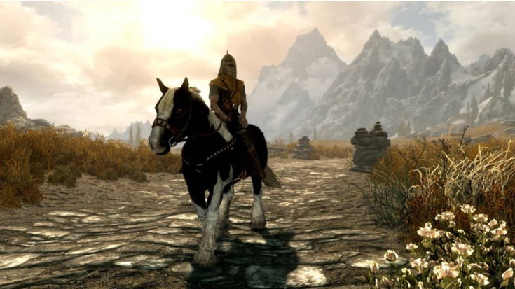 Skyrim si aggiorna con un update "misterioso", ma c'è un problema