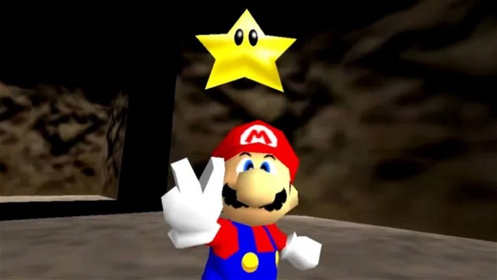 Immagine di Super Mario 64 in co-op da 16 giocatori è folle