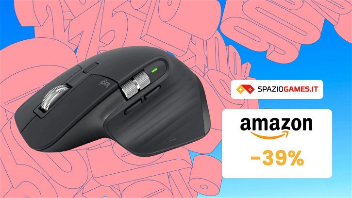 Immagine di Risparmia il 39% sul miglior mouse da ufficio: Logitech MX Master 3S a SOLI 83€!