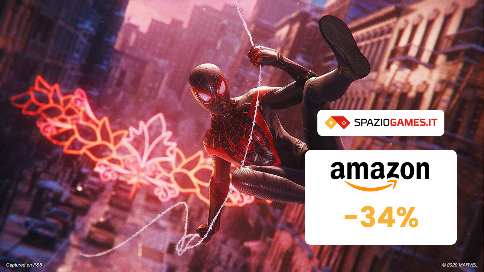 Spider-Man Miles Morales PS5 a un PREZZO TOP! (-34%)