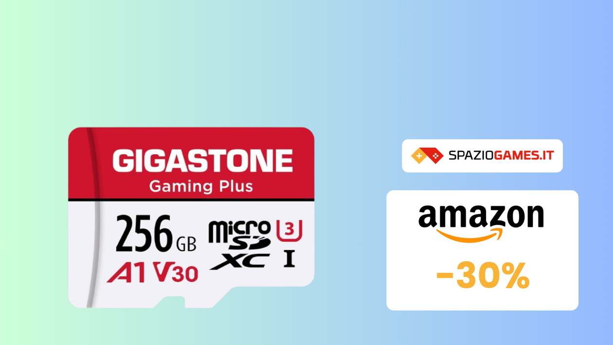 Immagine di Questa microSD è perfetta per Switch e costa pochissimo! 29,98€