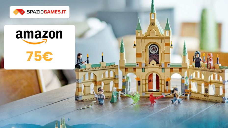 Immagine di La battaglia di Hogwarts LEGO a 75€ con 6 minifigure incluse!