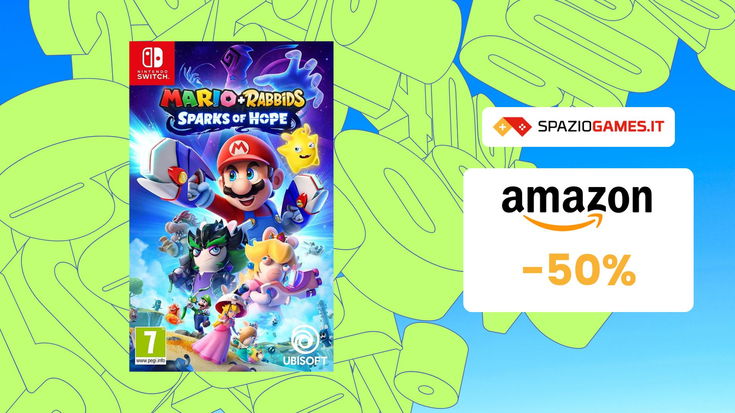 Mario + Rabbids: Sparks Of Hope a META' PREZZO! (-50%)