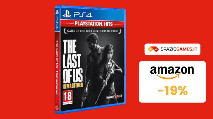 The Last Of Us Remastered per PS4 a soli 17€ con DLC inclusi!