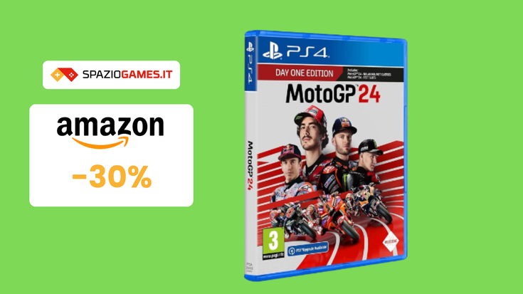 MotoGP24 per PS4 a soli 50€: ADRENALINA UNICA a -30%!