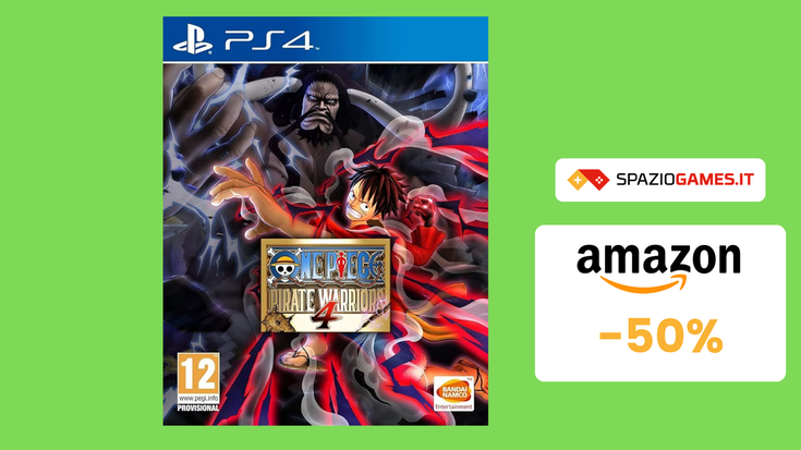 One Piece Pirate Warriors 4 per PS4 a 14€: sono tornati i pirati!