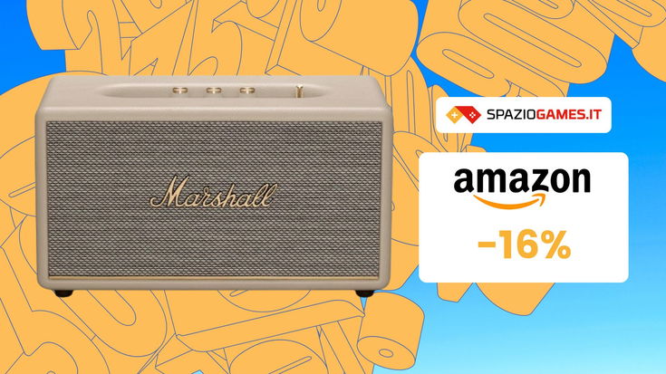 Non aspettare: questo bellissimo speaker Marshall può essere tuo a un PREZZO SUPER! -16%