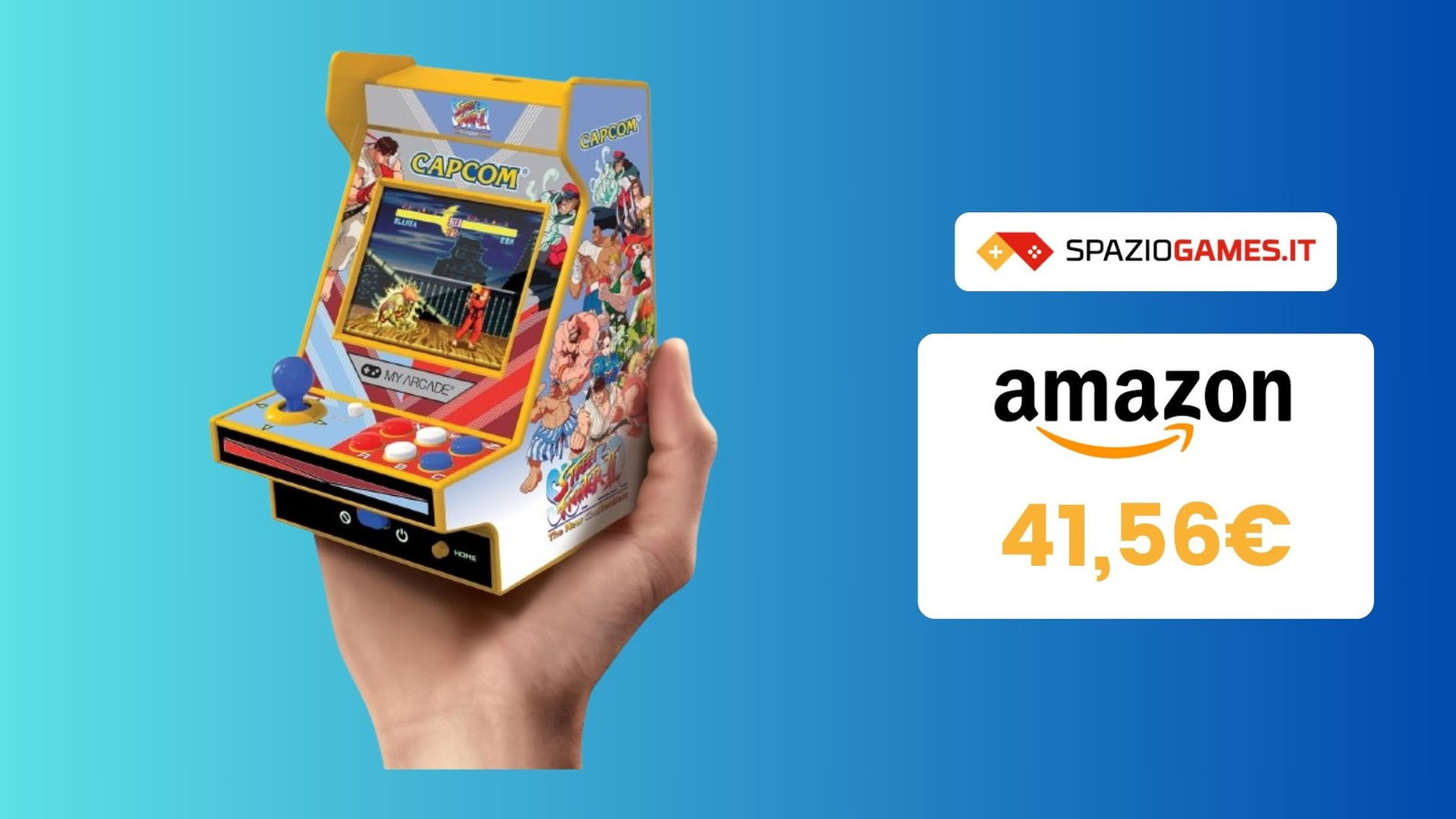 Acquista ora My Arcade Super Street Fighter II Nano Player a MENO di 42€ e rivivi la magia di Street Fighter!