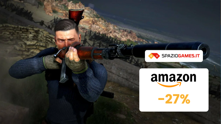 WOW! Sniper Elite 5 per PS5 è SCONTATO del 27%!