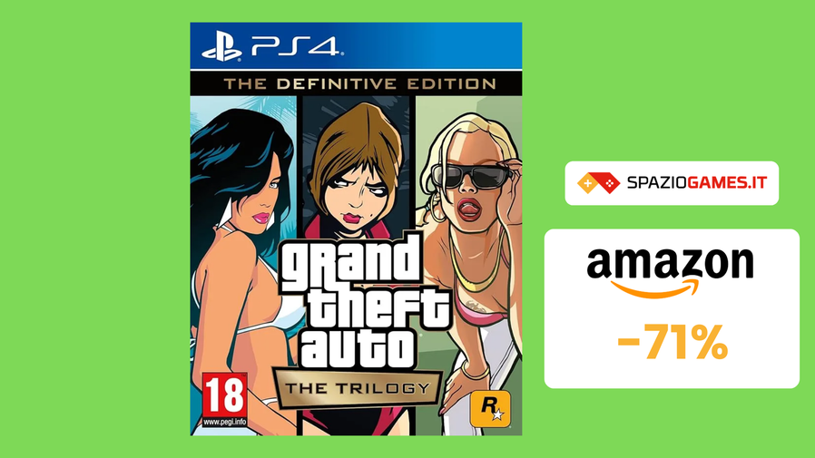 Immagine di GTA The Trilogy per PS4 e PS5 a 18€: 3 giochi in uno a -71%!