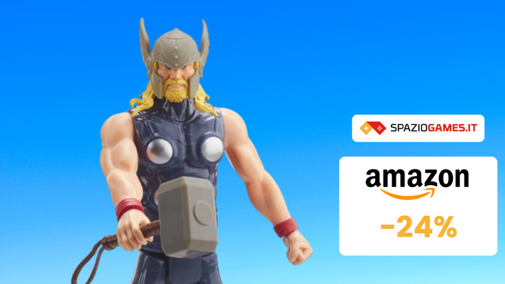 Action figure Hasbro di Thor di 30 centimetri a soli 10€!