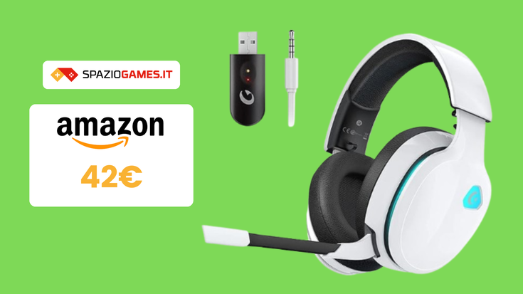 Queste cuffie gaming costano solo 42€ con DOPPIO SCONTO!