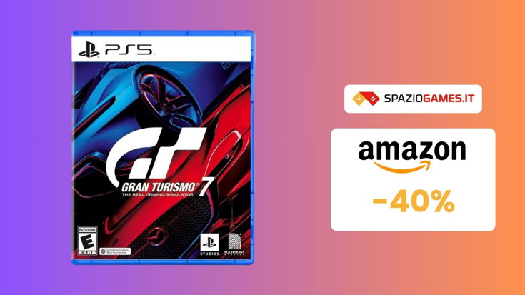 Gran Turismo 7 per PS5: non perdere l'OFFERTA BOMBA su Amazon! - 40%