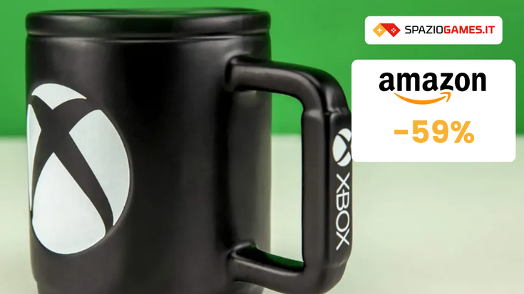 Tazza Paladone con logo Xbox a 11€: il top per i gamers!