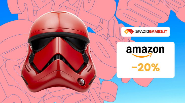 Vivi le avventure di Star Wars come mai prima d'ora con il casco elettronico del Capitano Cardinal, oggi IN SCONTO!