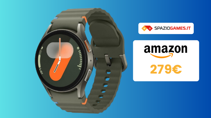 Samsung Galaxy Watch 7 in pre-order su Amazon a soli 279€!