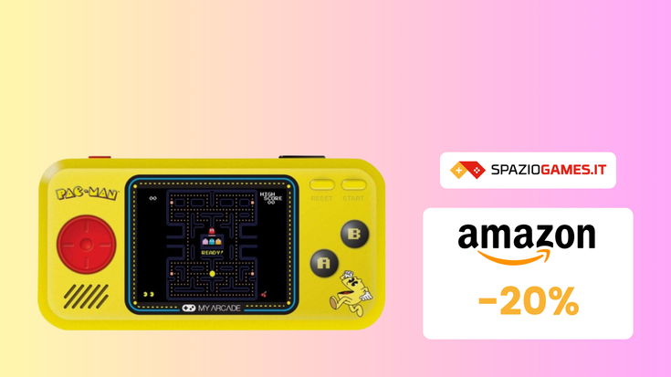 CHE OFFERTA! Mini console di Pac-Man a SOLI 43€!