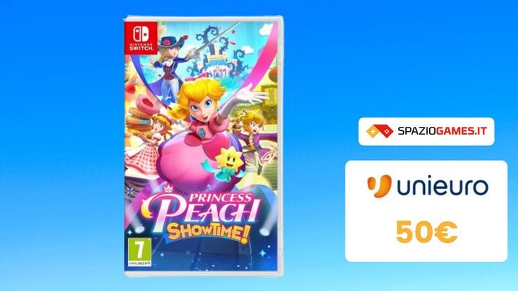 Princess Peach Showtime per Nintendo Switch a SOLI 50€!