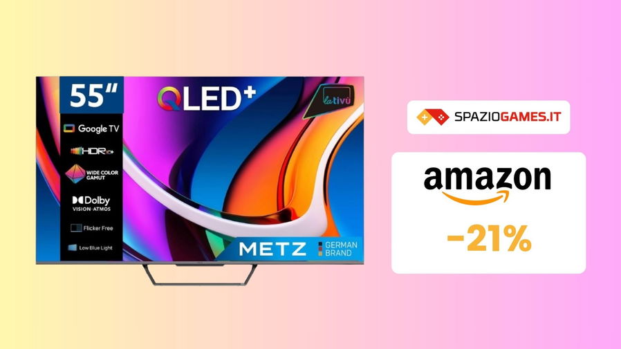 Immagine di Goditi immagini mozzafiato con questa smart TV METZ da 55", ora in SUPER OFFERTA! -21%