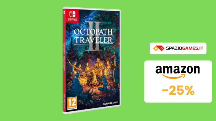 Octopath Traveler II per Nintendo Switch a SOLO 45€!