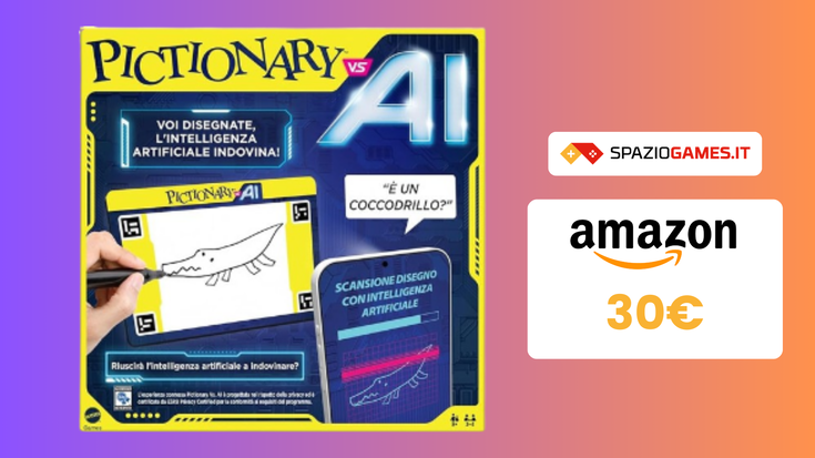 Pictionary Vs. AI a 30€: tutti contro l'intelligenza artificiale!