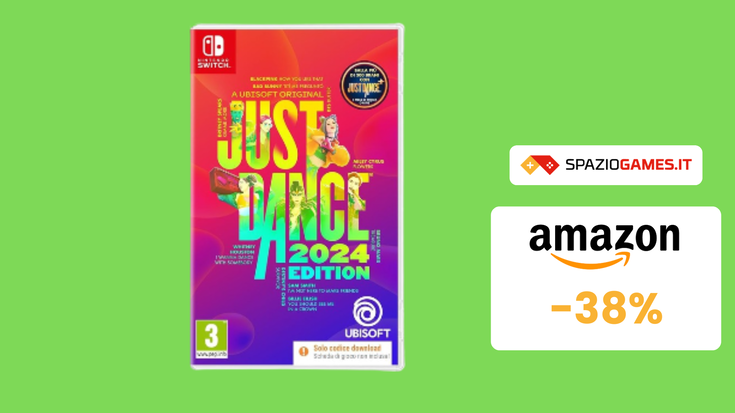 Just Dance 2024 per Switch a soli 37€: pronti a ballare?