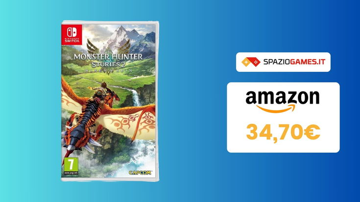 Affrettati! Monster Hunter Stories 2 per Nintendo Switch in OFFERTA! SOLO 35€!