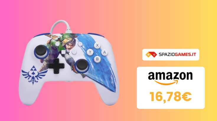 TOP! Splendido controller di Zelda a un prezzo SHOCK! (-44%)