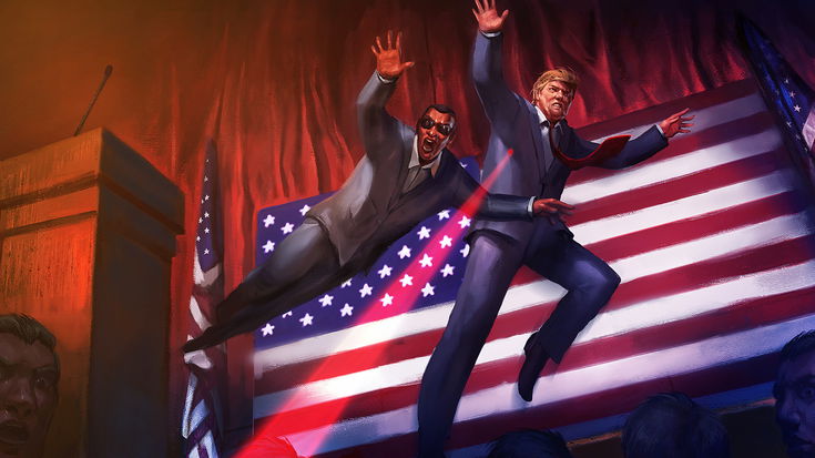 Mr. President, il gioco (del 2016) dove dovete proteggere Trump, spopola su Steam