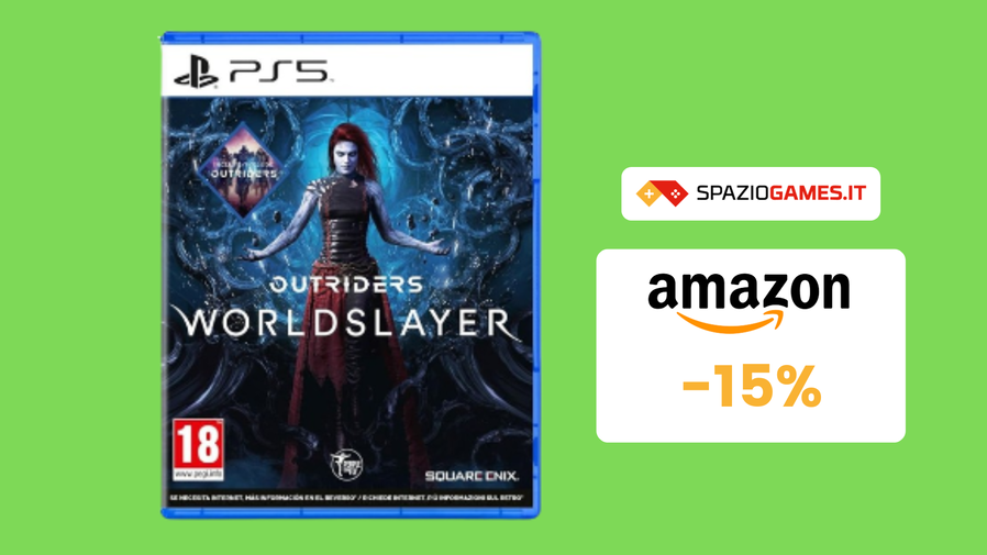 Immagine di Outriders Worldslayer per PS5 a 16€: sopravvivenza sci-fi!