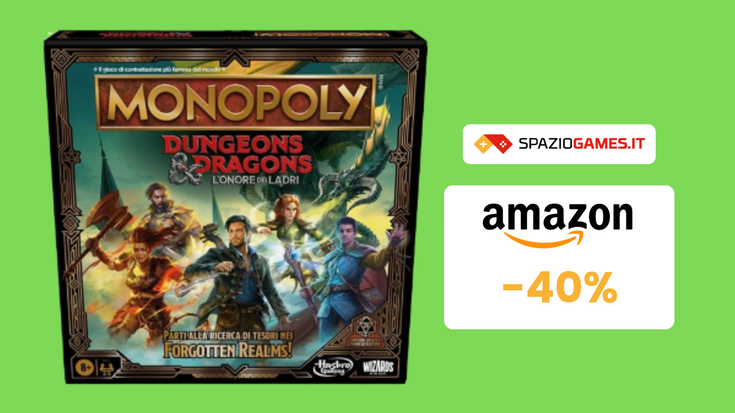 Monopoly D&D l'onore dei ladri a 27€: ispirato al film omonimo!